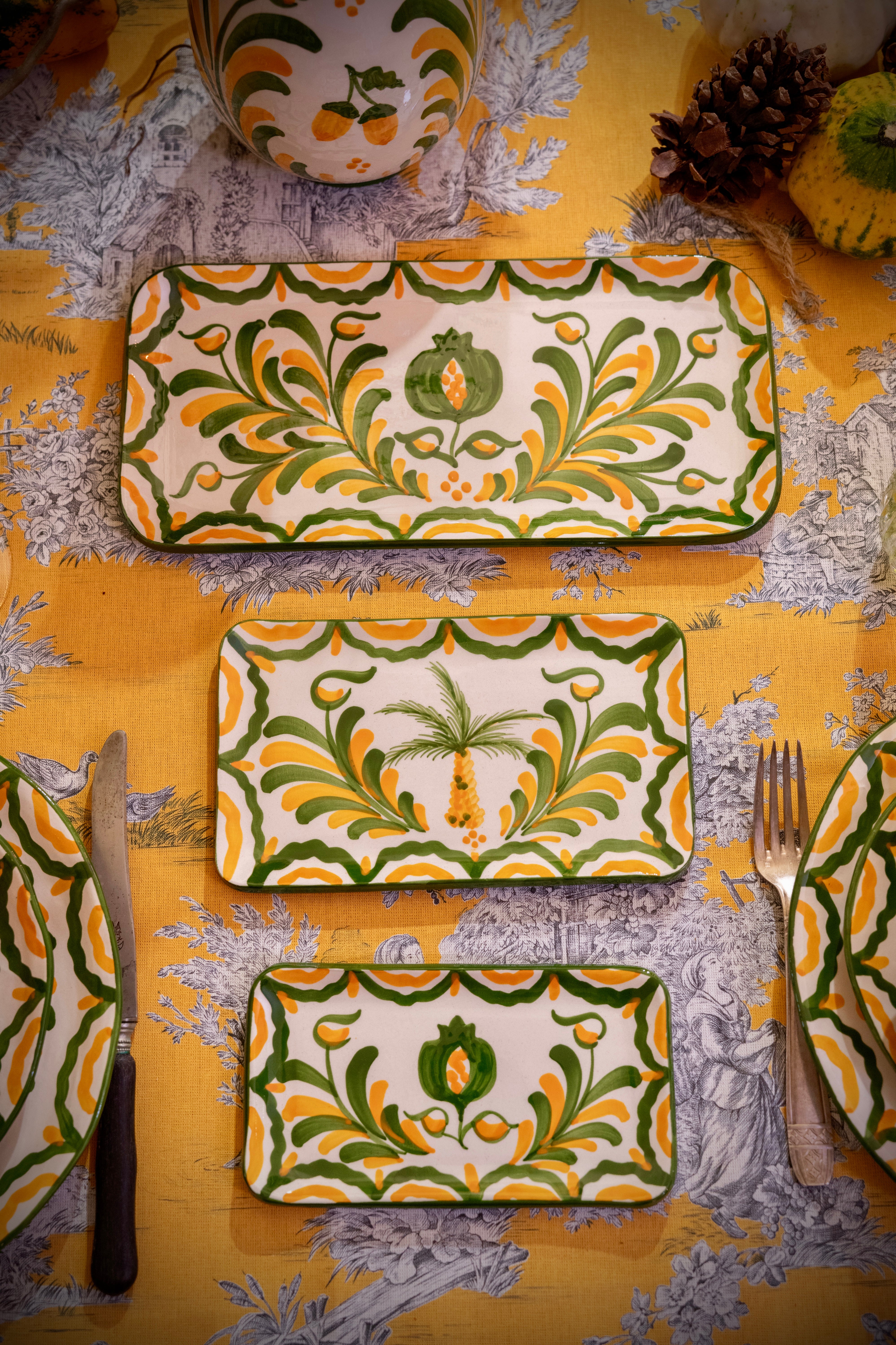 Le set de 3 plateaux Lumière d'Automne